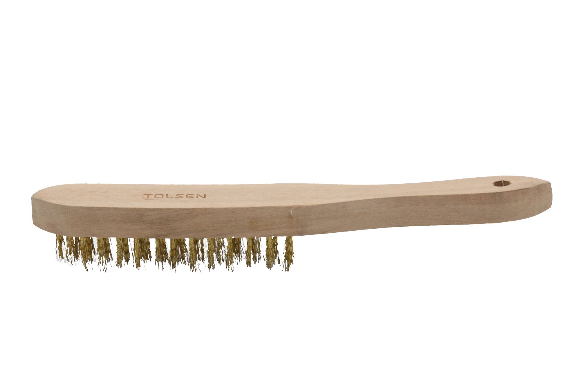 Buy WIRE BRUSH 4 ROW 32065(GOLDEN)TOLSEN Online | Hardware Tools | Qetaat.com